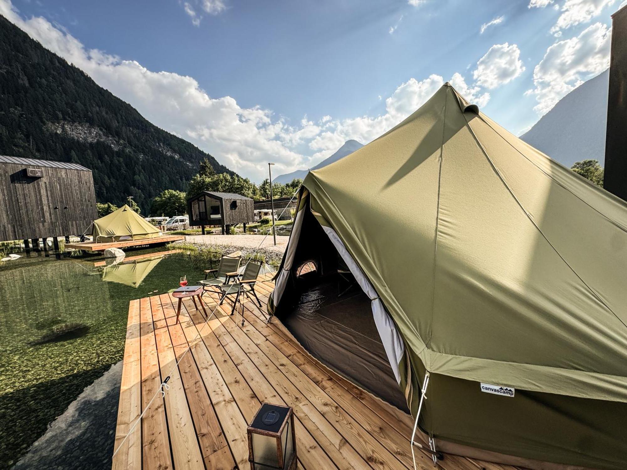 Sandgold Alpine Glamping كامبو توريس المظهر الخارجي الصورة