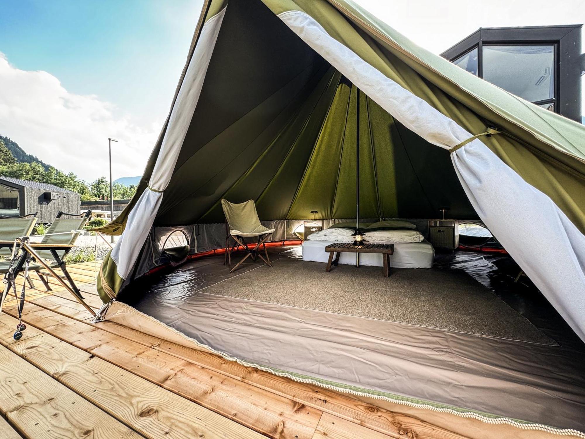 Sandgold Alpine Glamping كامبو توريس المظهر الخارجي الصورة