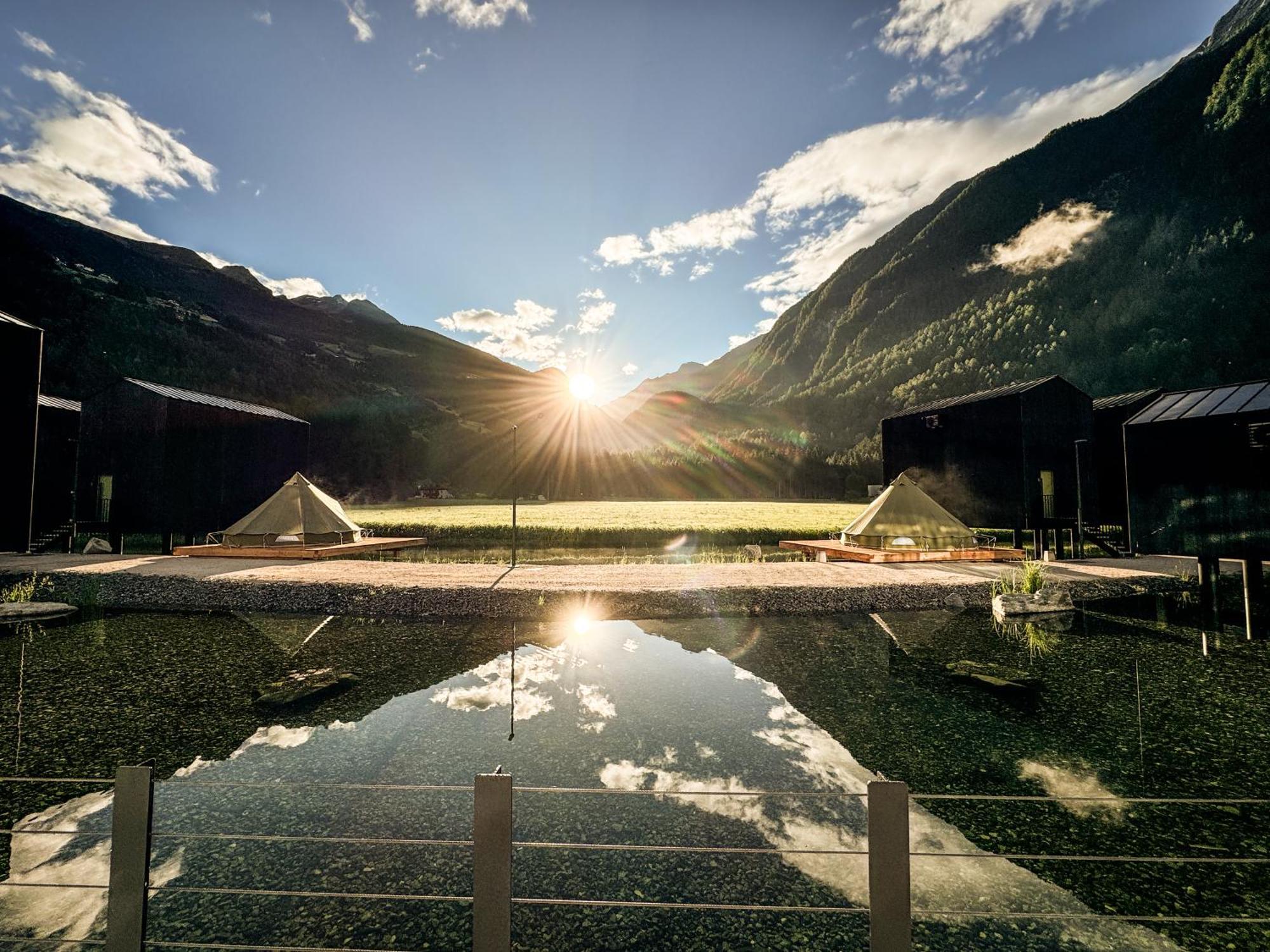 Sandgold Alpine Glamping كامبو توريس المظهر الخارجي الصورة