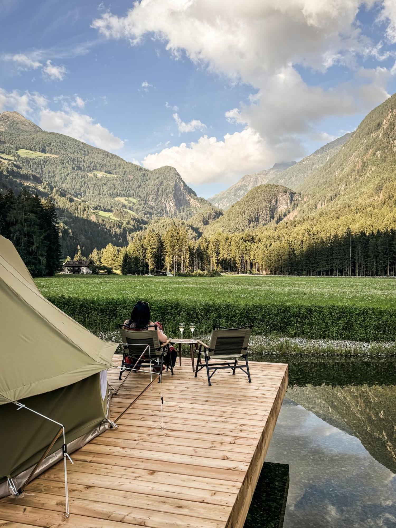 Sandgold Alpine Glamping كامبو توريس المظهر الخارجي الصورة